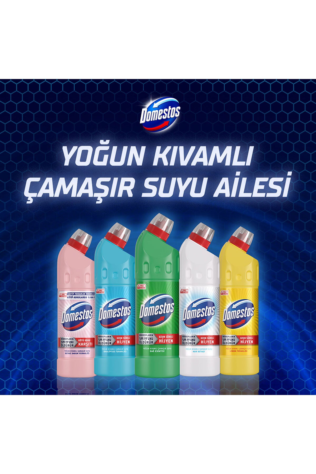 Yoğun Kıvamlı Çamaşır Suyu Limon Ferahlığı 750 ml x6
