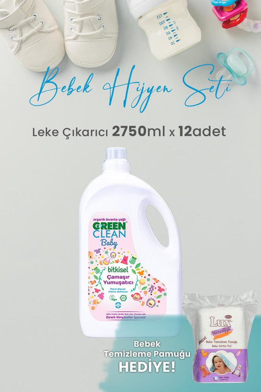 Baby Çamaşır Yumuşatıcısı 2750 ml Yıkama x 12 Adet ve Hediyeli
