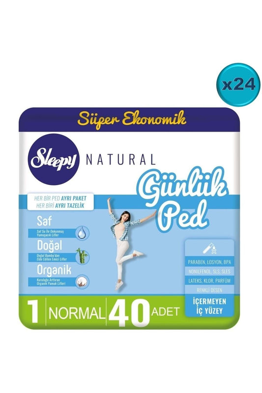 Natural Günlük Ped Normal 960 Adet Süper Ekonomik