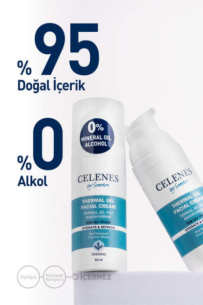 Nemlendirici ve Canlandırıcı Thermal Jel Günlük Bakım Kremi 50 ml
