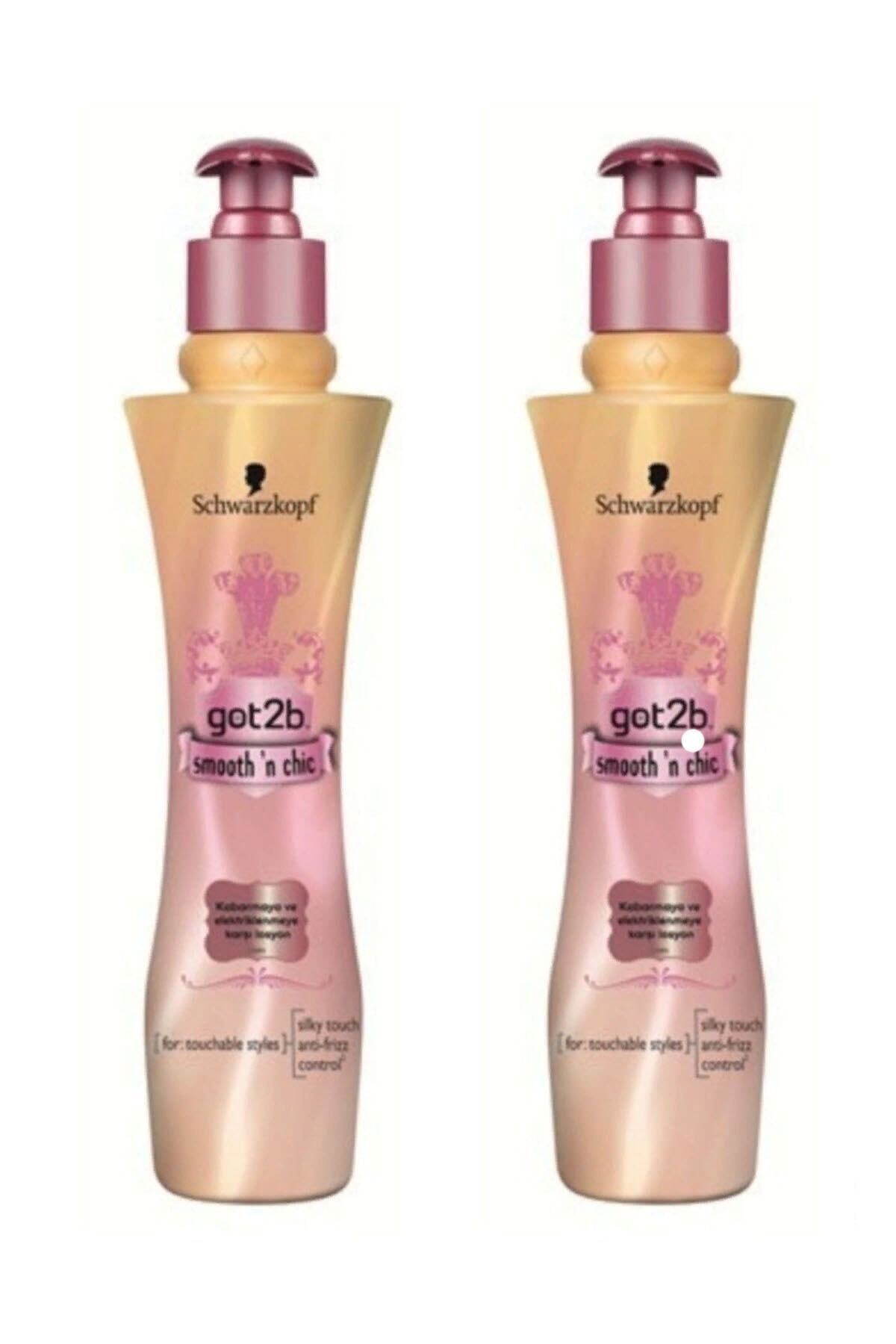 Got2b Smooth&chic Anti Frizz Lotion Saç Losyonu 200 ml X2