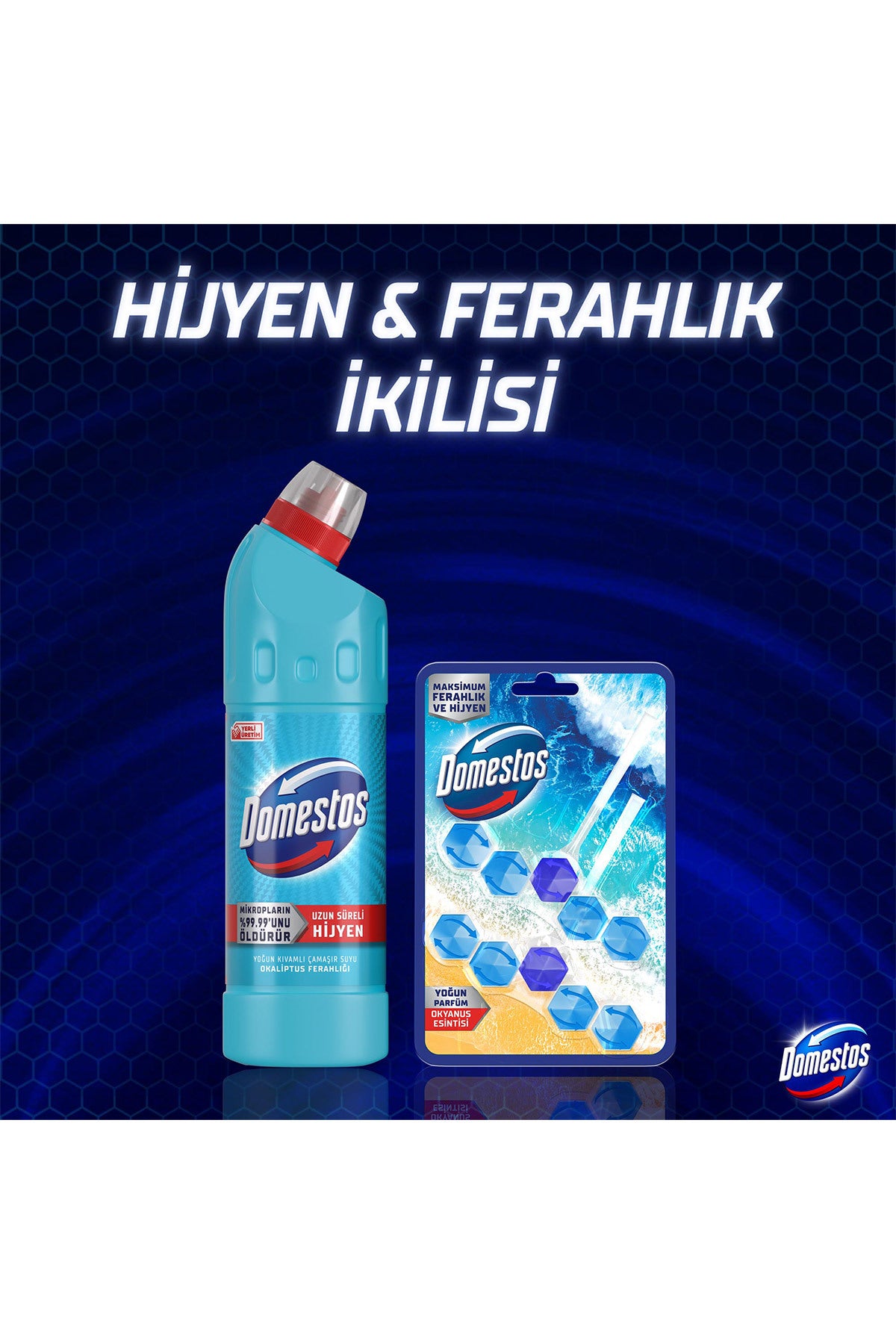 Çamaşır Suyu Yoğun Kıvamlı Okaliptus Ferahlığı 750 ml x6