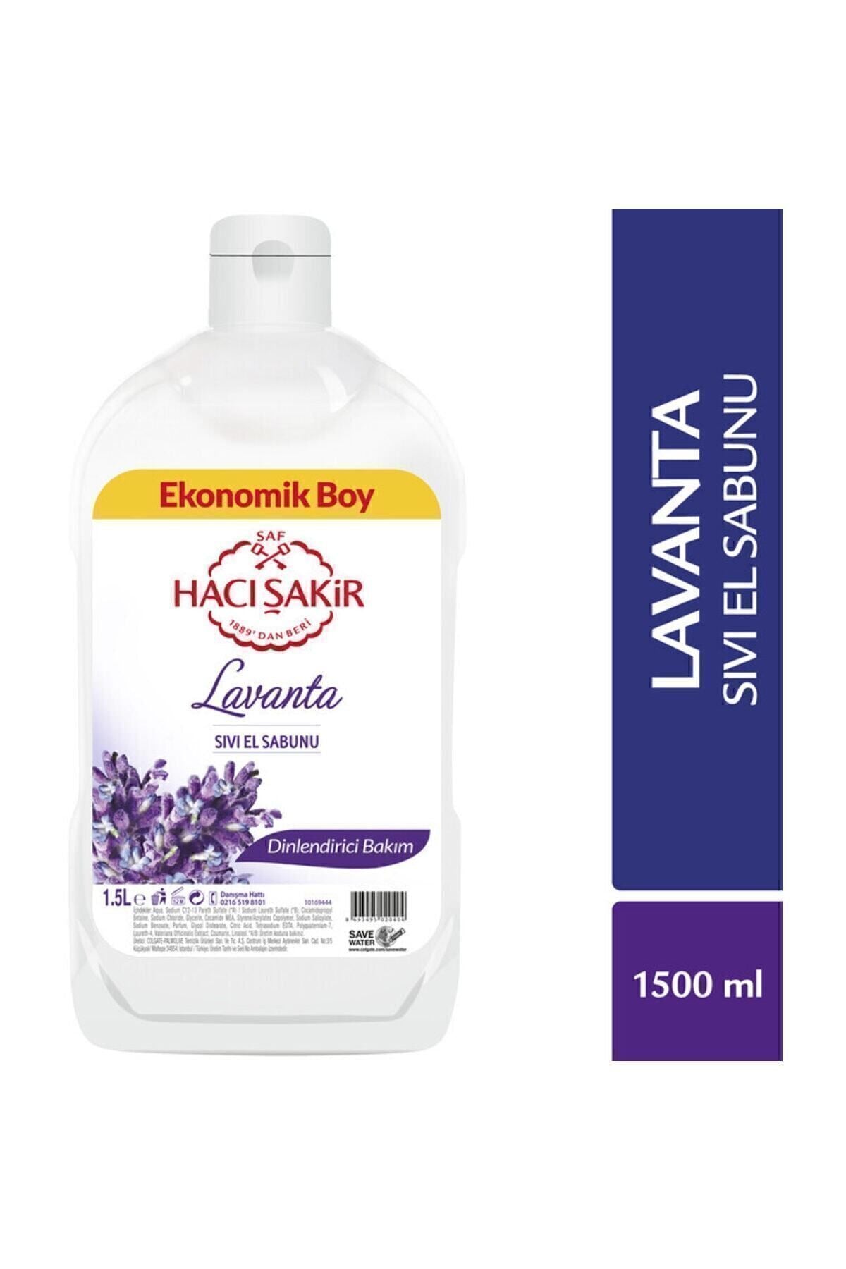 Lavanta Dinlendirici Bakım Sıvı El Sabunu 1500 ml