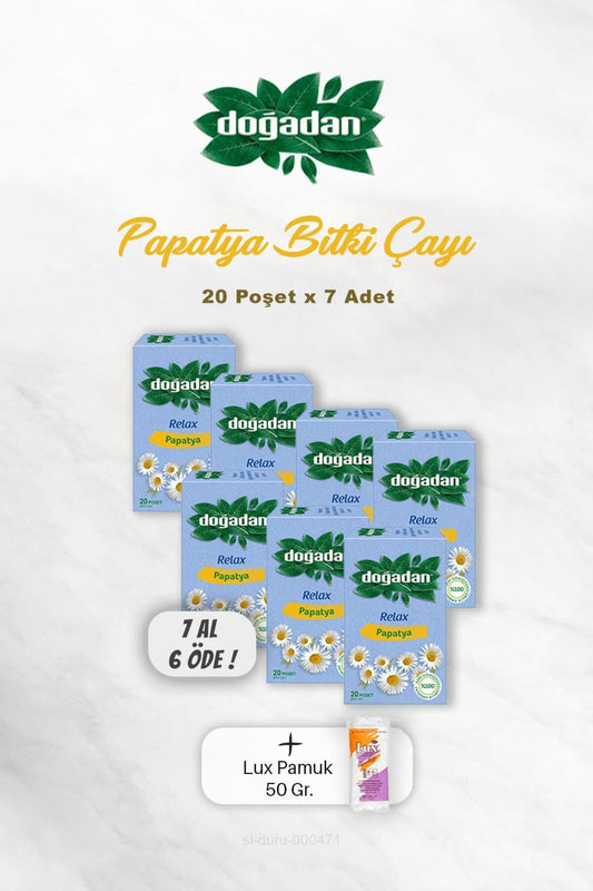 7 AL 6 ÖDE Papatya Bitki Çayı ve Rosie Pamuk