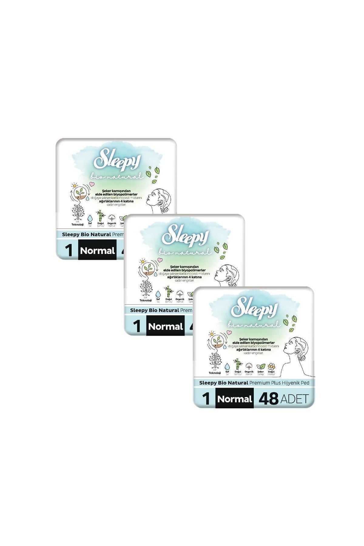 Bio Natural Premium Plus Hijyenik Ped Mega Fırsat Paketi Normal 144 Adet