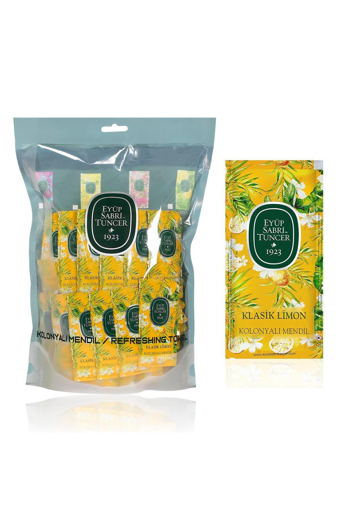 Klasik Limon Kolonyalı Mendil 150'li (KÜÇÜK BOY)