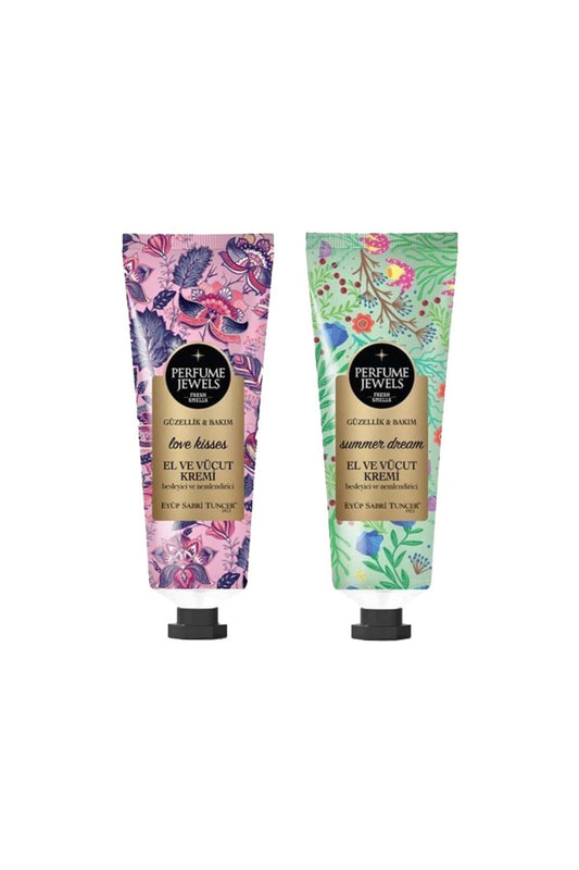Perfume Jewels Love Kisses ve Summer Dream El Kremi 50ML