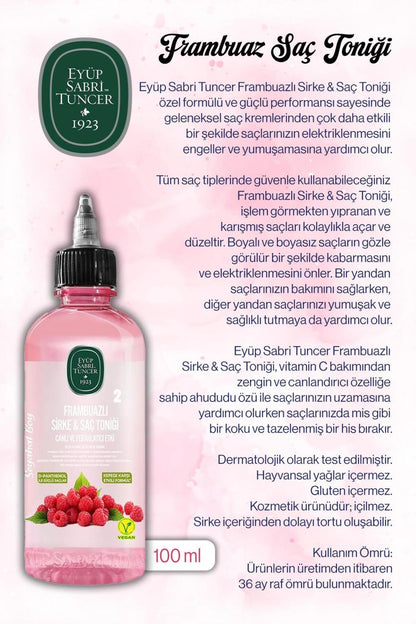 13 AL 11 ÖDE Sirke Frambuaz Tonik 100 ml ve Rosie