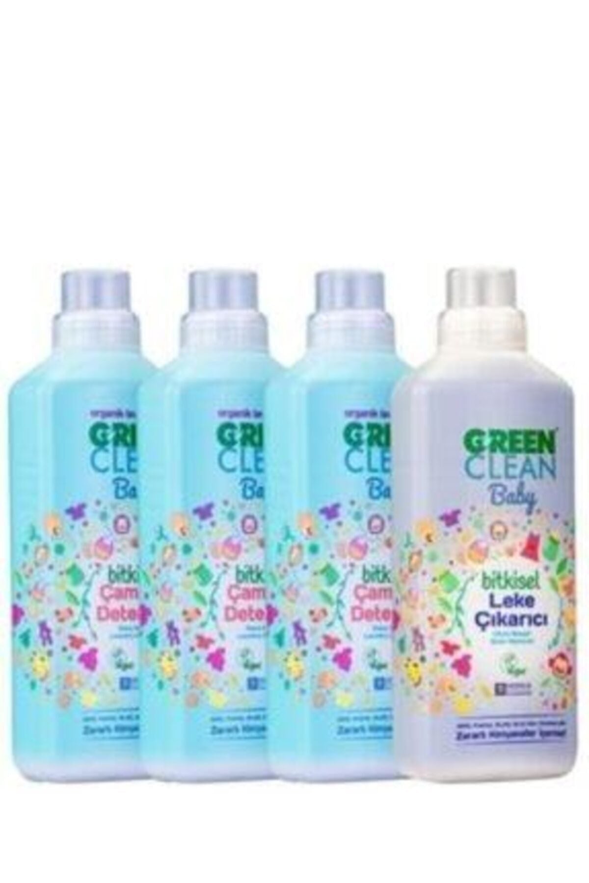 Baby Çamaşır Deterjanı 1lt 3adet+ Leke Çıkarıcı 1 lt