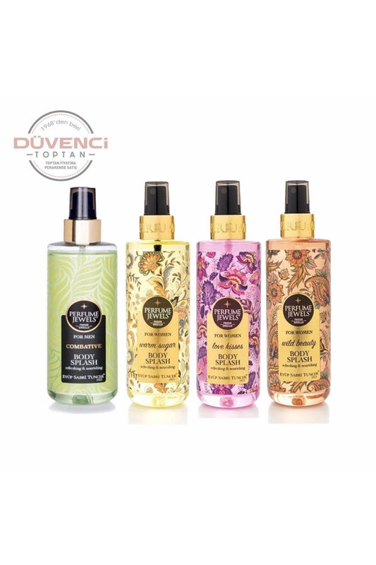 Düvenci Toptan Body Splash Seti 4' lü Paket Model 136