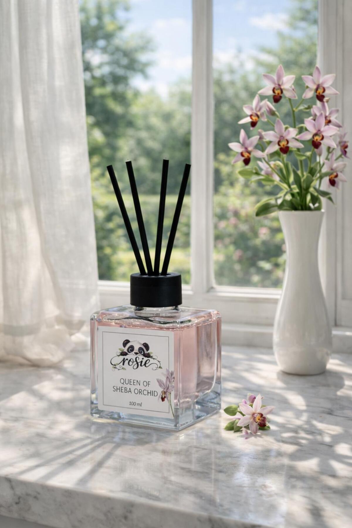 3'lü Orkide Çubuklu Oda Kokusu 100 ml
