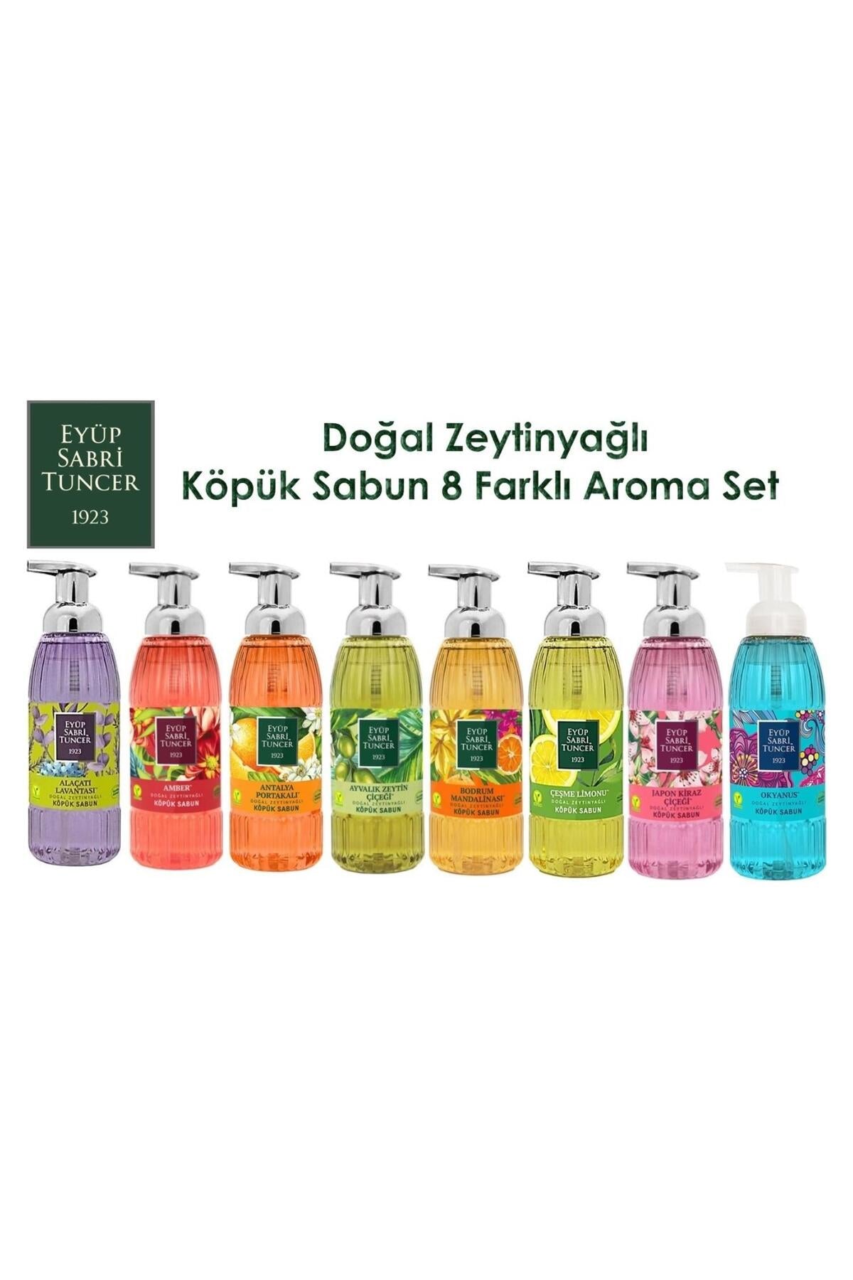 Köpük Sabun 500ML x 8 Aroma Set