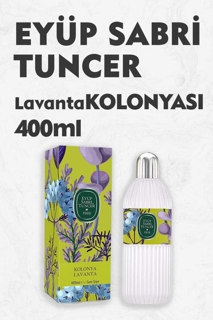 Lavanta Kolonyası Cam Şişe 400 ml