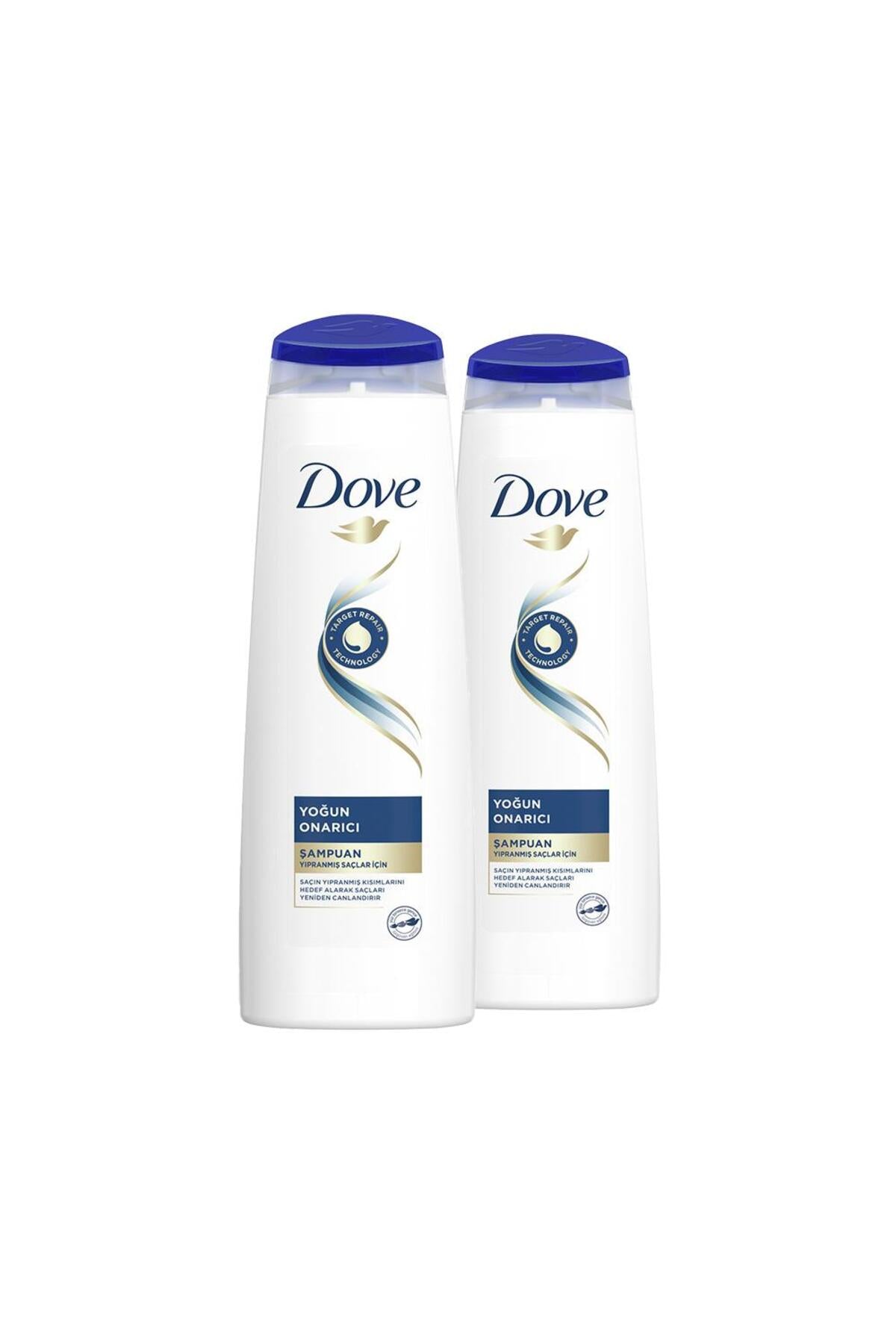 Saç Bakım Şampuanı Yoğun Onarıcı Yıpranmış Saçlar İçin 350 ml x 2