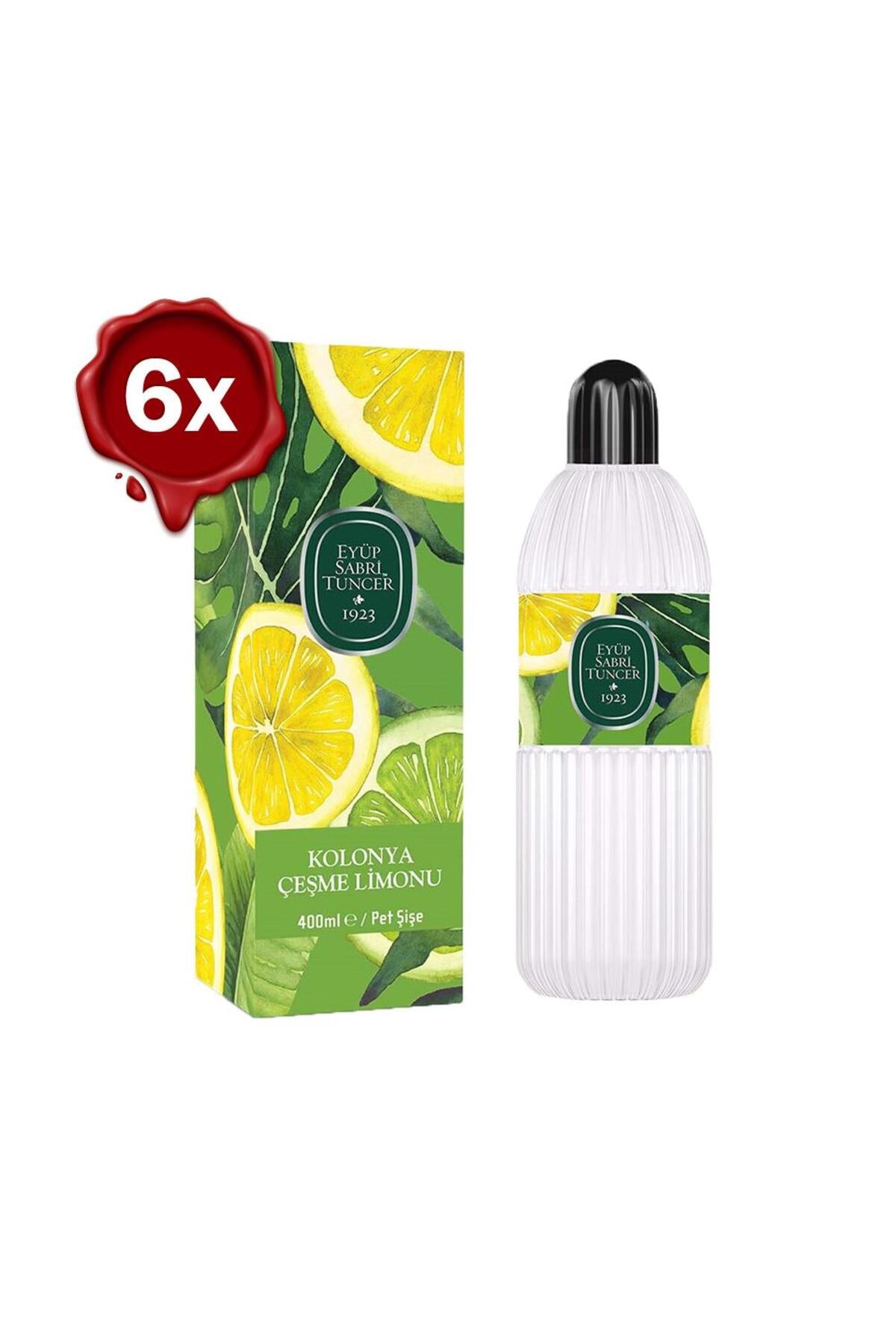 Çeşme Limonu Kolonyası Pet Şişe 400 ml x 6