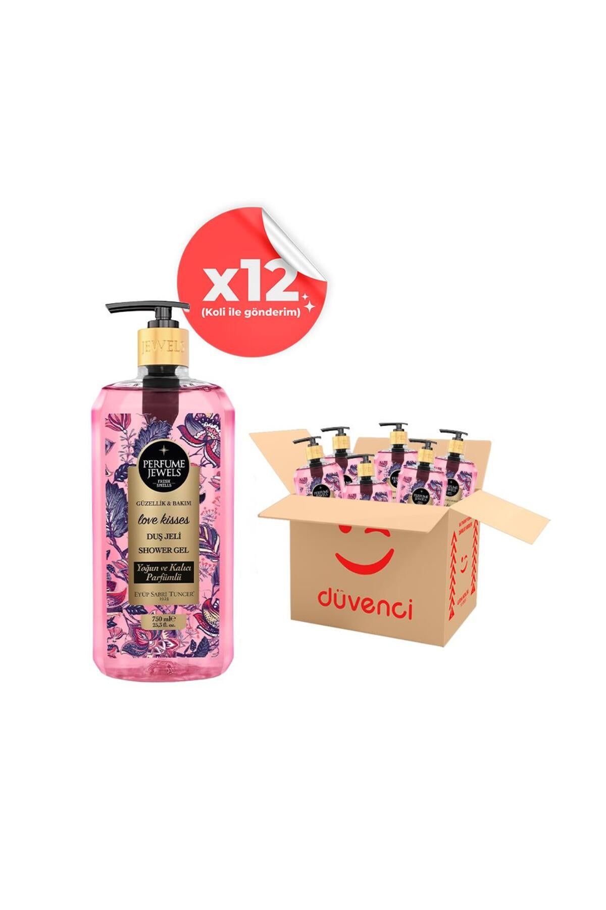 Love Kisses Duş Jeli 750 ml x 12