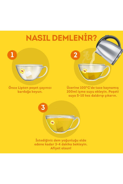 Papatya Bitki Meyve Bardak Poşet Çayı, 20'li