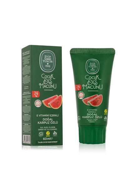 Doğal Karpuz Özlü Çocuk Diş Macunu 13 Adet 60 ml, Rosie Hediye