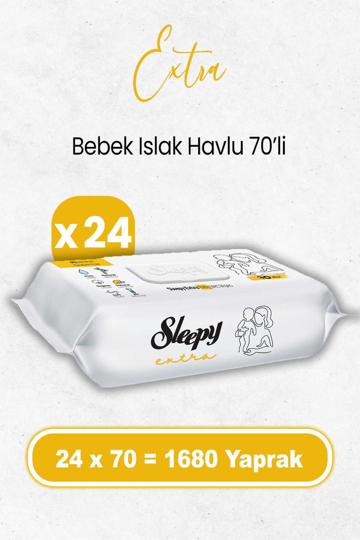 Extra Islak Bebek Mendil 70 x 24 Adet (1680 Yaprak)