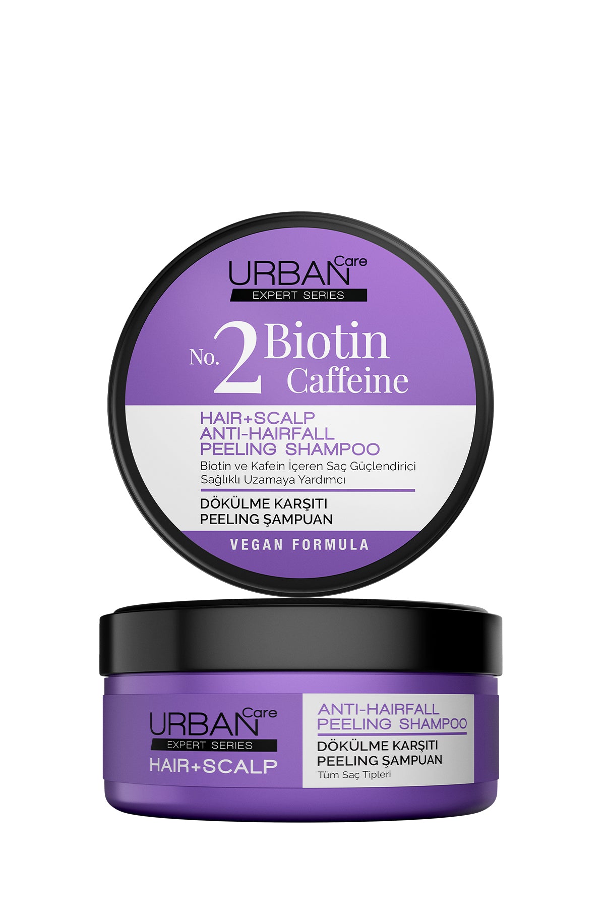 Expert Biotin ve Kafein Dökülme Karşıtı Peeling&Şampuan Seti-vegan
