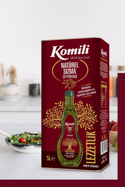 Sızma Meyvemsi Zeytinyağı 5 Lt Teneke