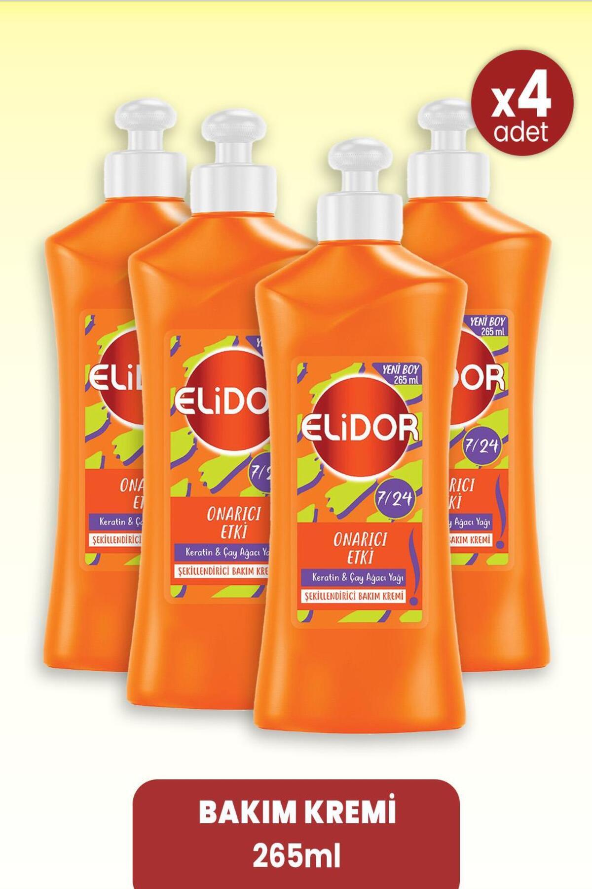 Bakım Kremi Onarıcı Etki Keratin & Çay Ağacı Yağı 265 ml x 4 Adet