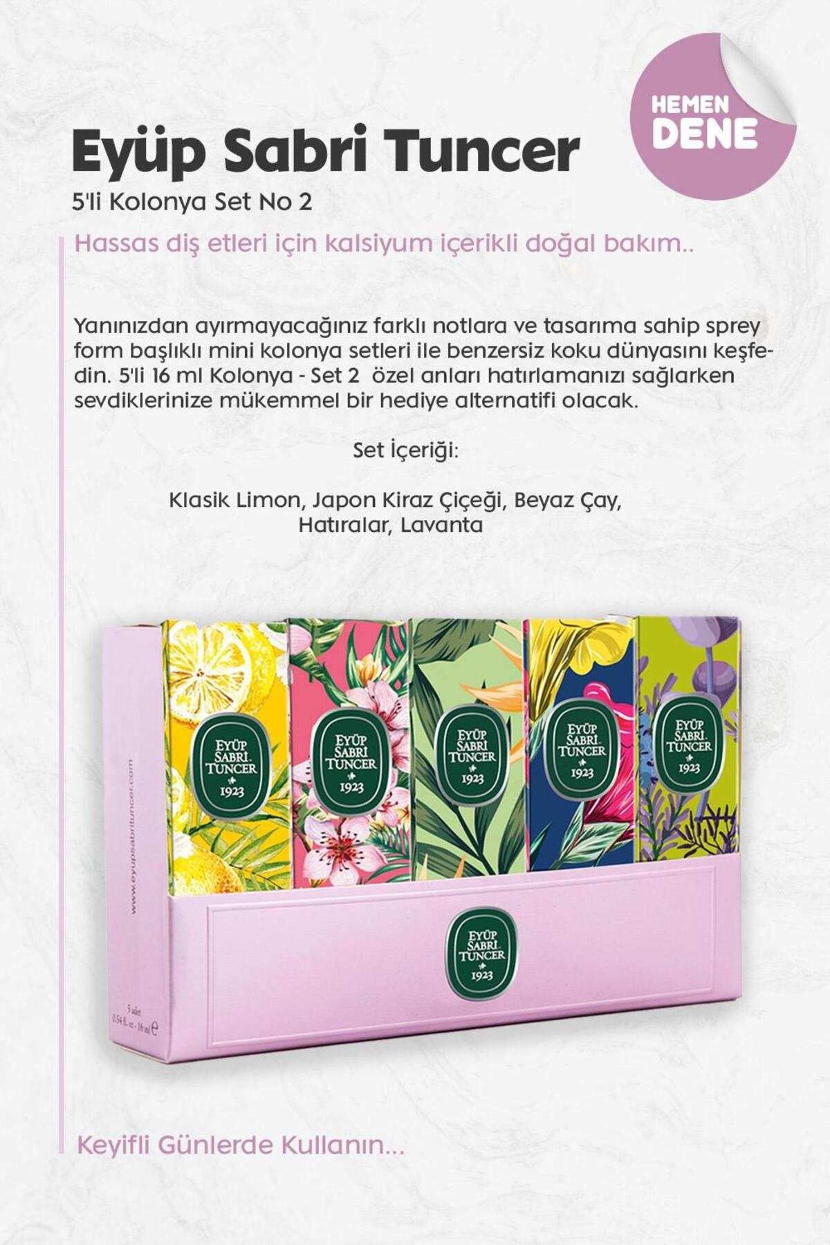5'li Kolonya Set No 2