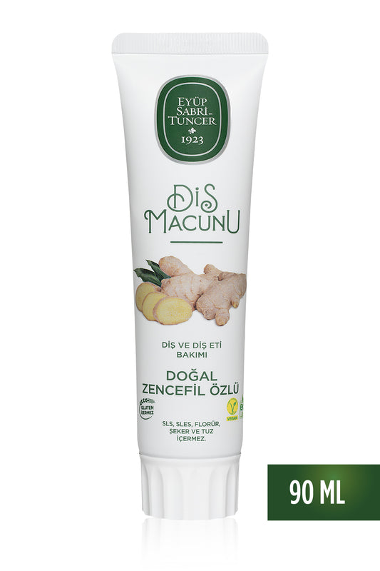 Doğal Zencefil Özlü Diş Macunu 90 ml