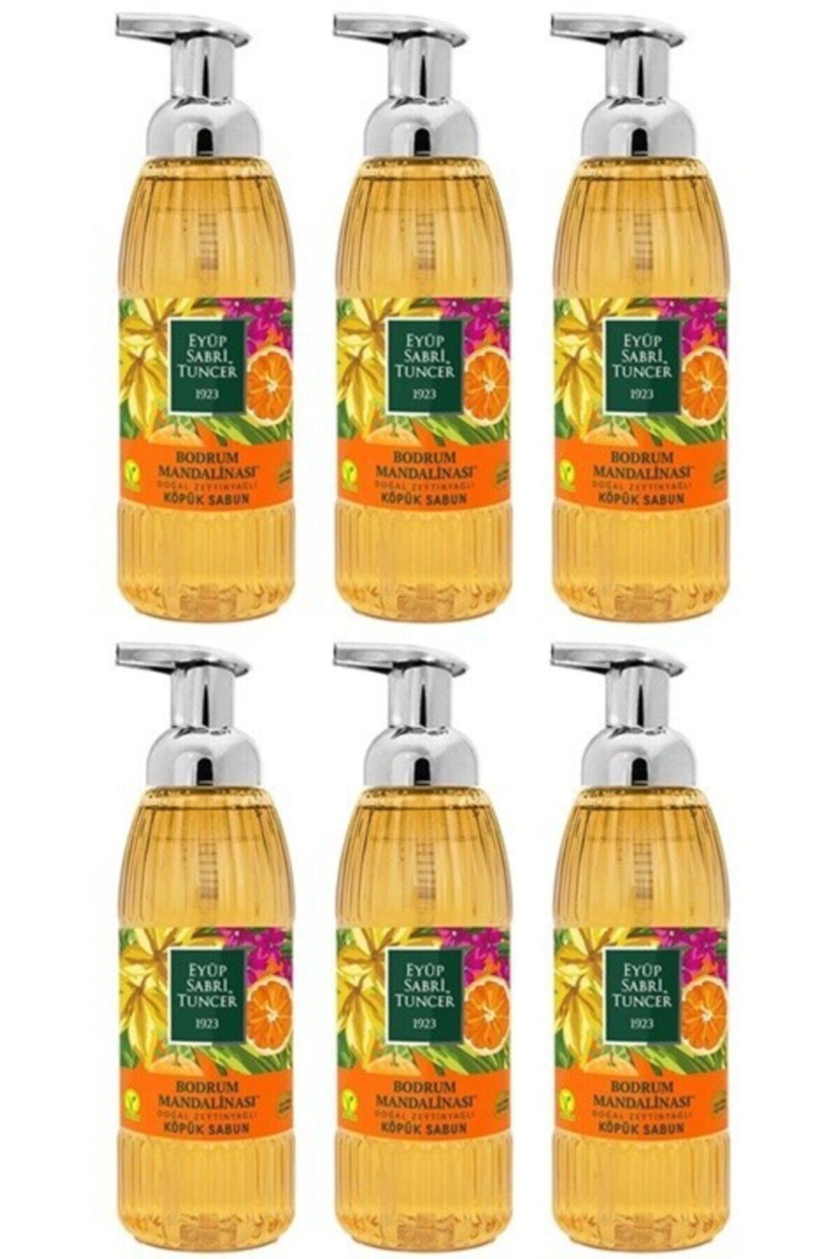 Bodrum Mandalinası Köpük Sabun 500ml X 6 Adet