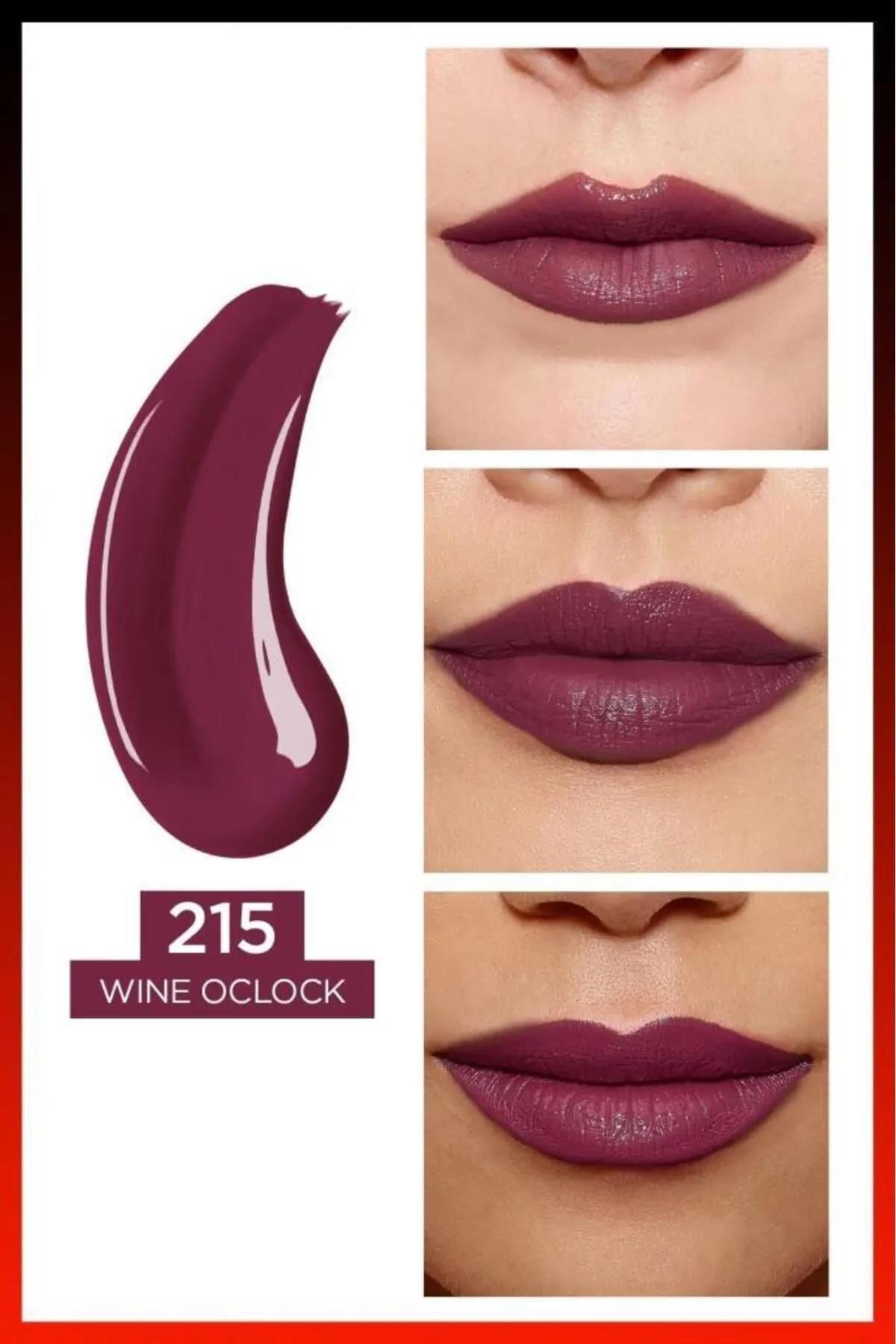 Loreal Paris 3 Adet Infaillible 24H Kalıcı Likit Ruj & Balm 215 Wine Oclock ve ROSIE