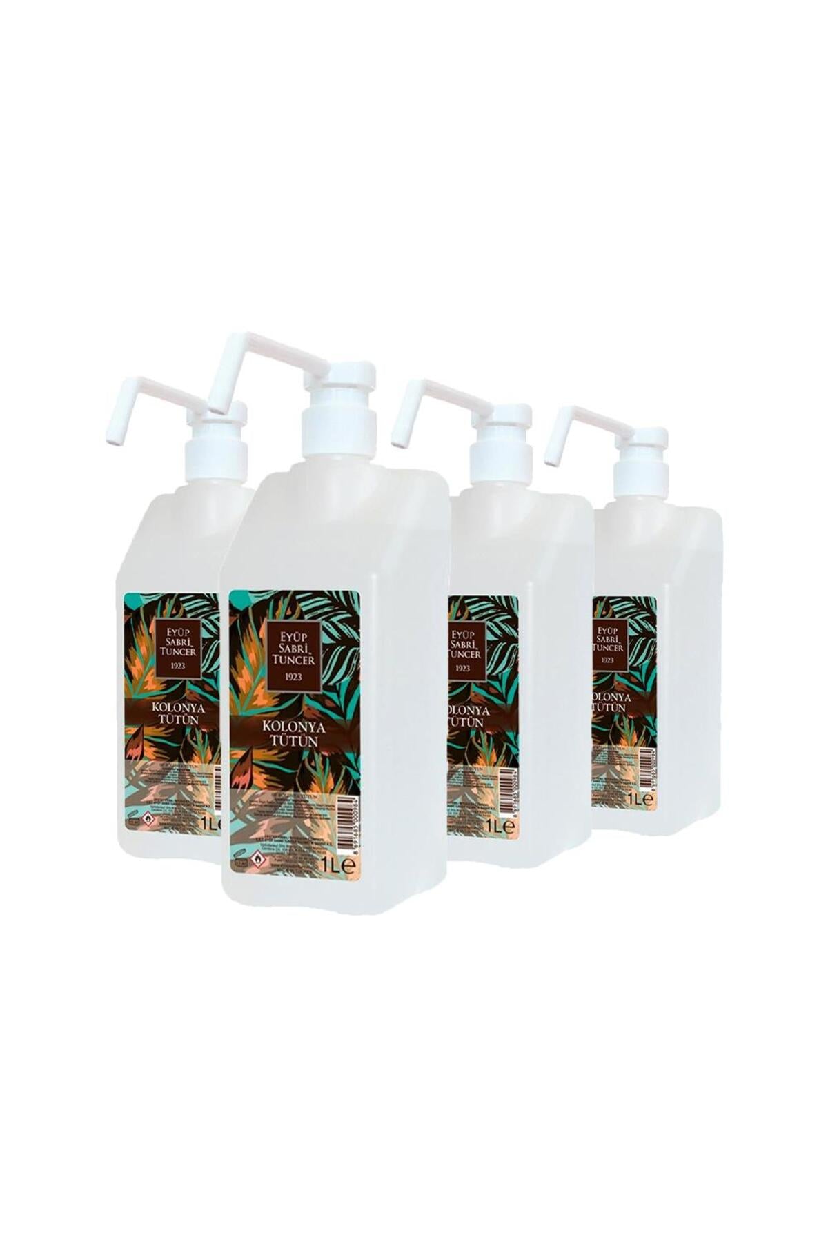 Tütün Kolonyası Sprey Başlıklı 1 lt x 4