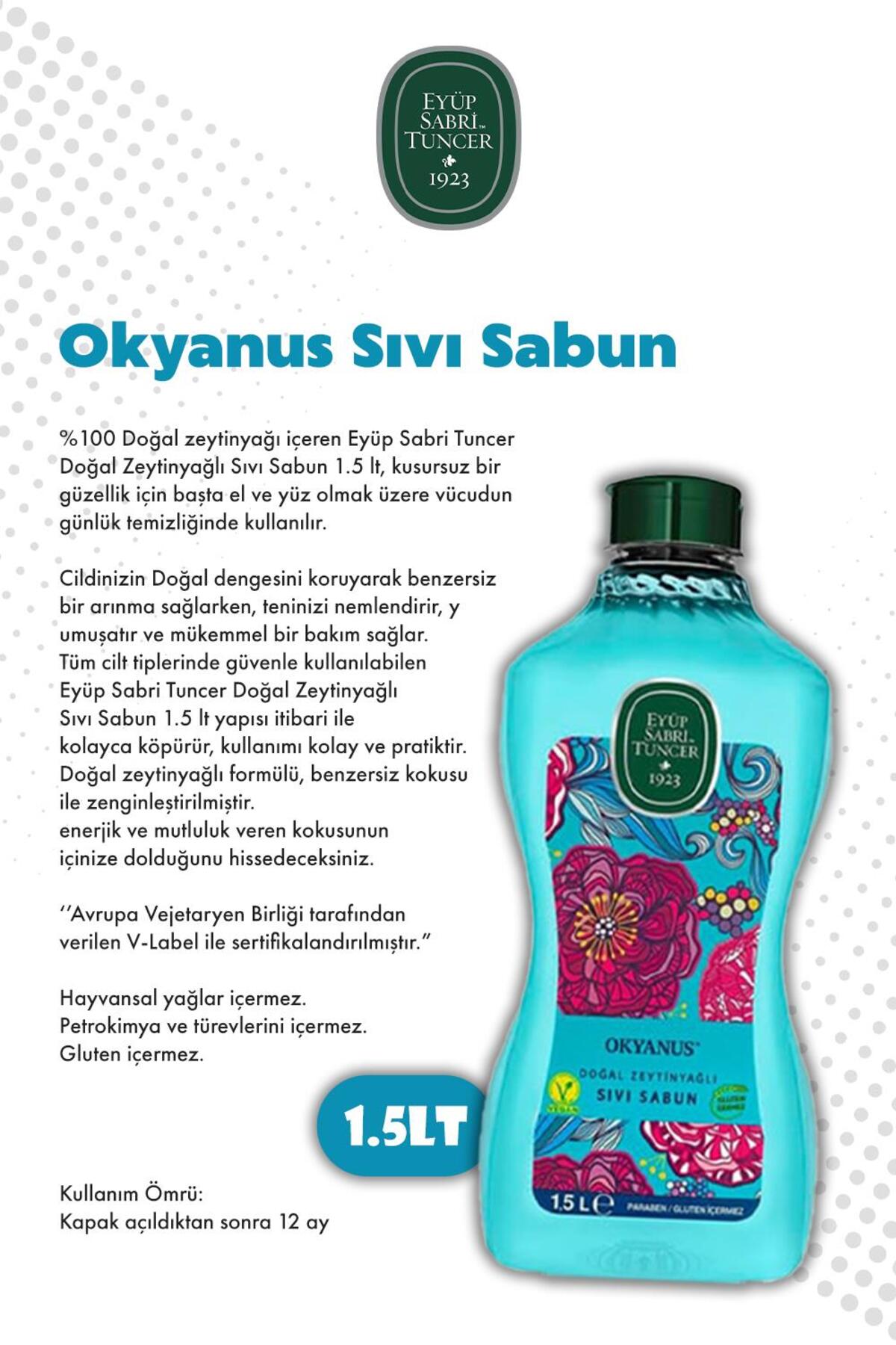 Okyanus ve Japon Kiraz Çiçeği Sabun 1.5L Eyüp Sabri Tuncer ve ROSIE