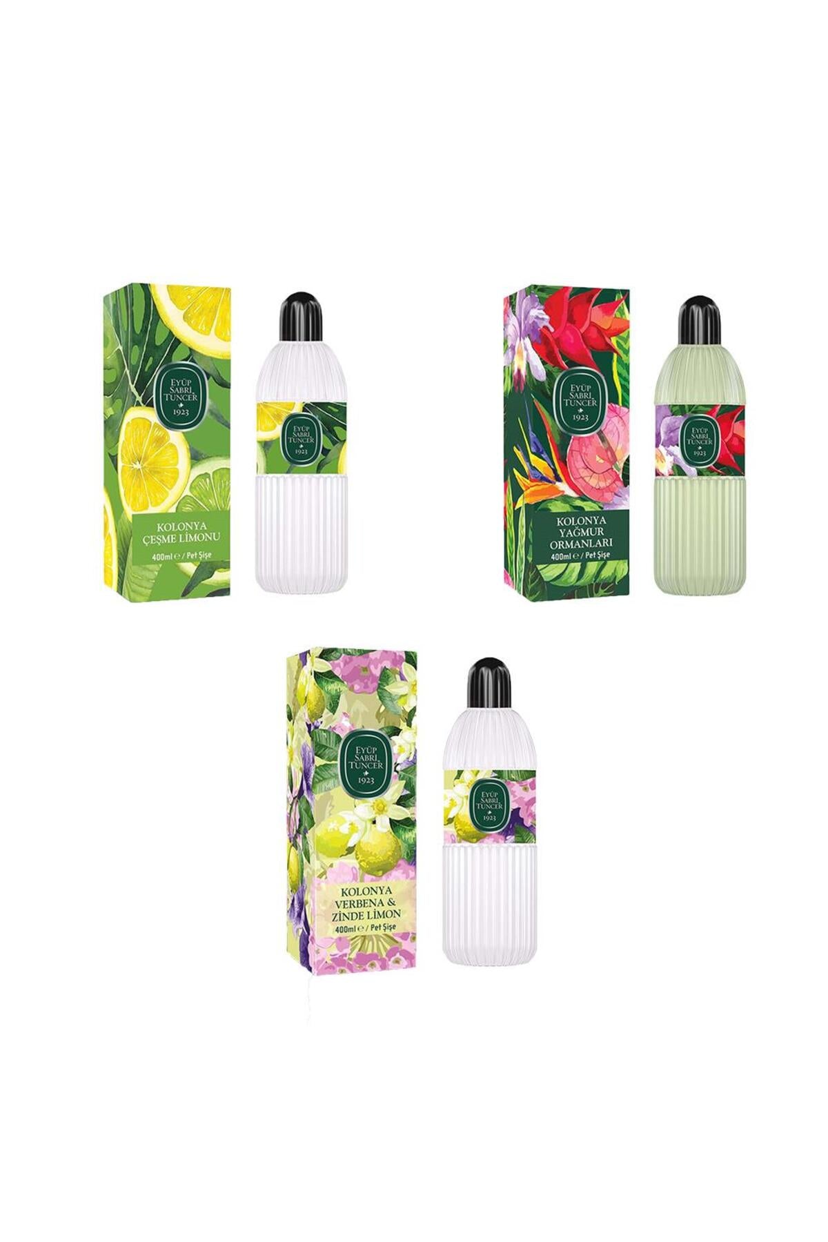 Kolonya Verbena & Zinde Limon, Çeşme Limonu ve Yağmur Ormanları