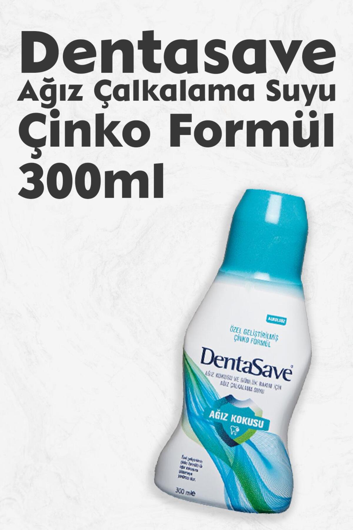 Ağız Çalkalama Suyu Ağız Kokusu Çinko Formül 300 ml