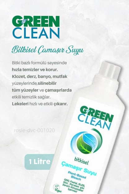 3 Adet Bitkisel Çamaşır Suyu 1 lt ve ROSIE