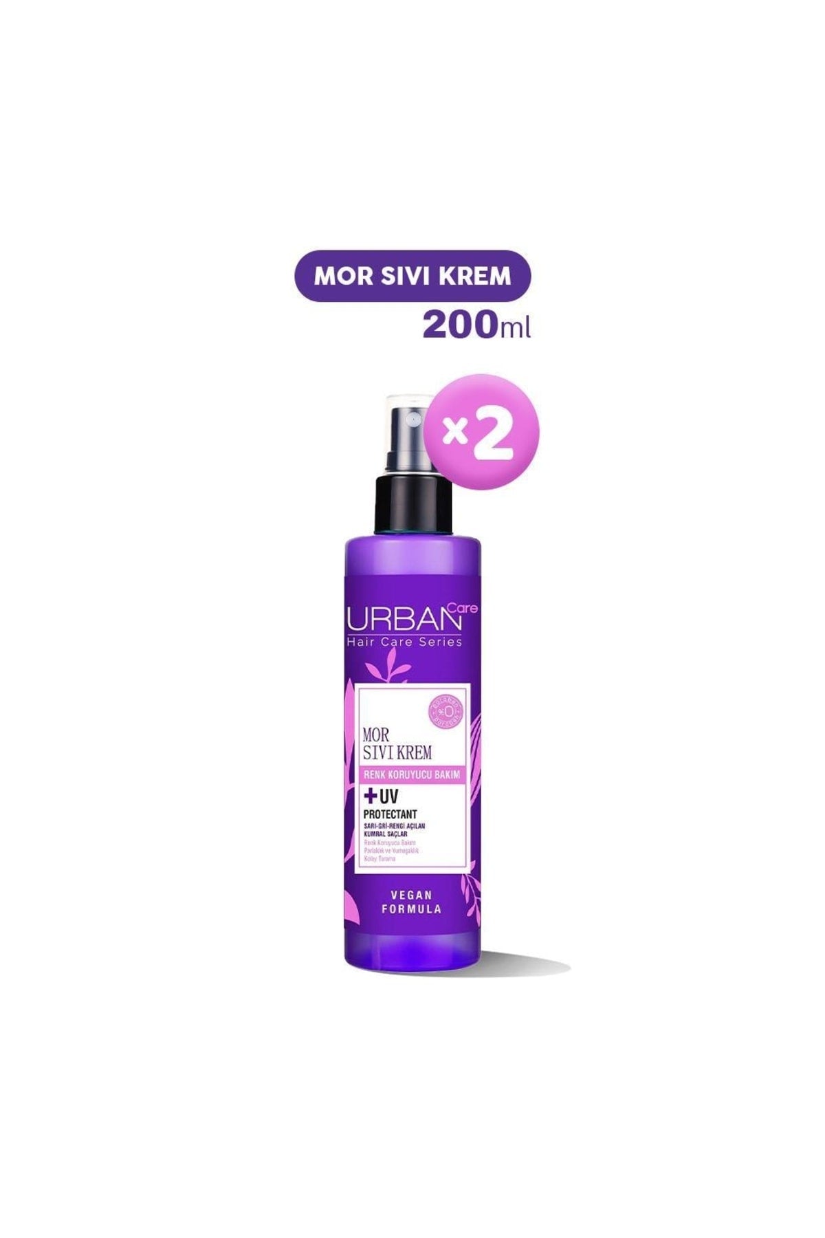Mor Sıvı Krem 200 Ml X 2