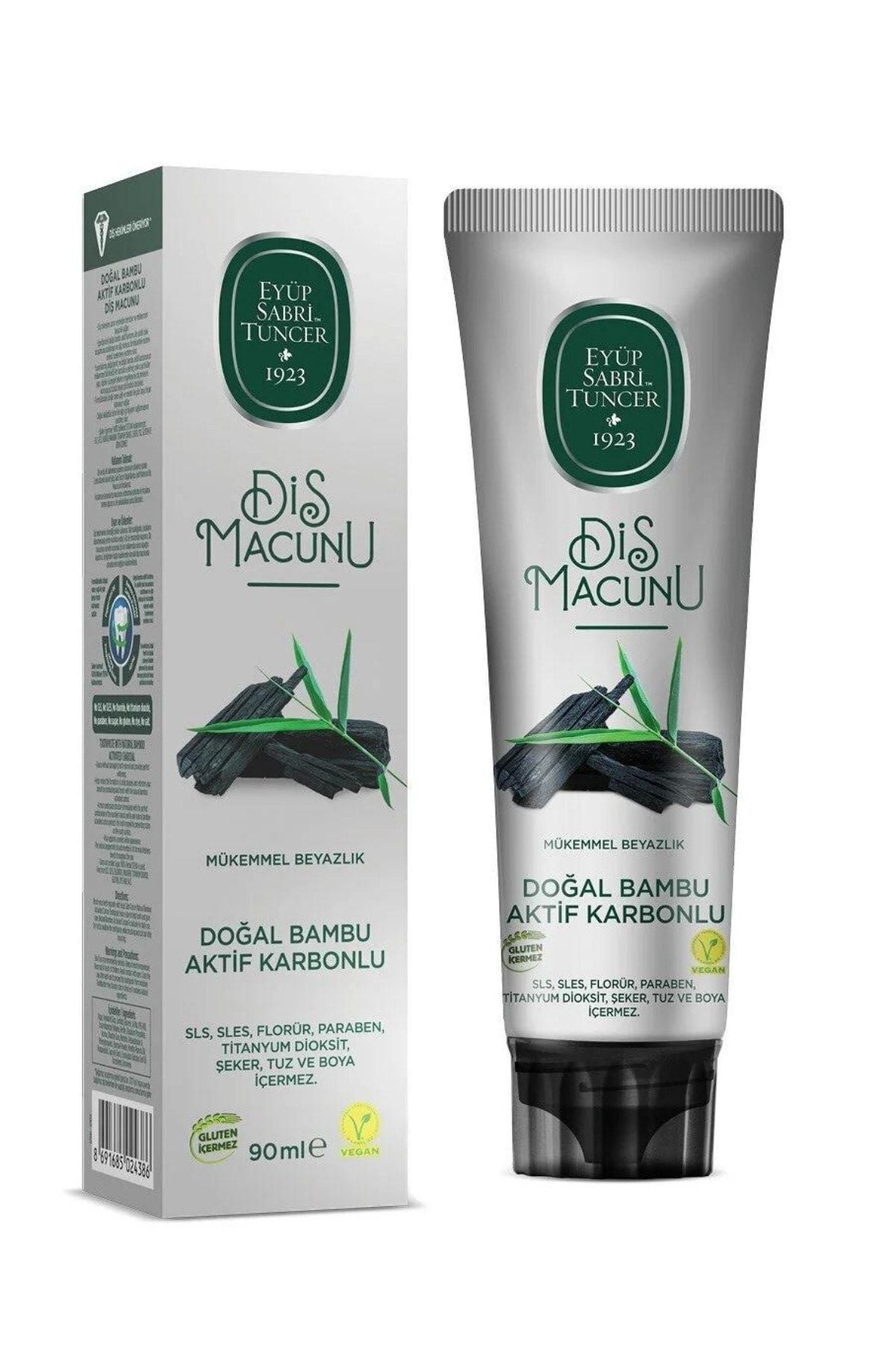 Doğal Bambu Aktif Karbonlu Diş Macunu 90 ml