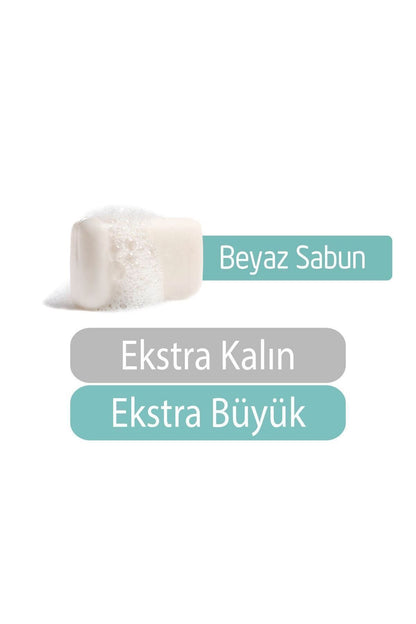 Xl Beyaz Sabun Kokulu Bebek Vücut Temizleme Havlusu 12X50 (600 Yaprak)