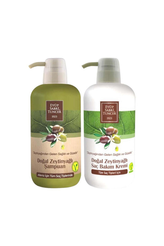 Zeyinyağlı Saç Kremi Ve Zeyinyağlı Şampuan 600 ml
