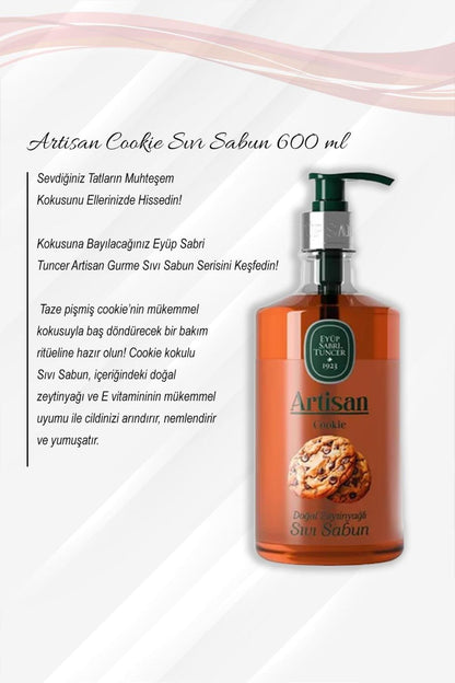 Artisan Cookie Sıvı Sabun 600 ML 5 Al 4 Öde ve Rosie Pamuk