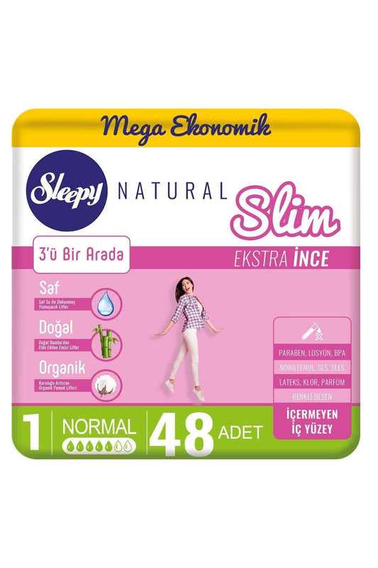 Natural Slim Ekstra Ince Normal (48 Ped)
