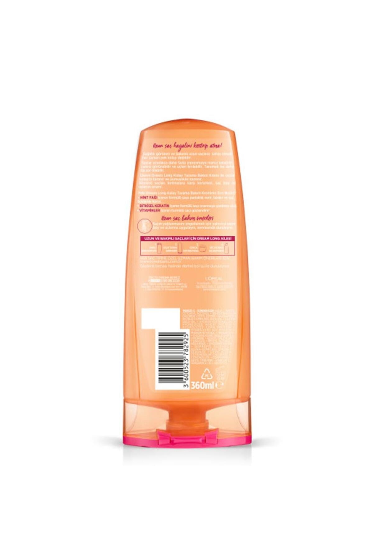 Loreal Paris Elseve Dream Long Kolay Tarama Saç Bakım Kremi 360 ml