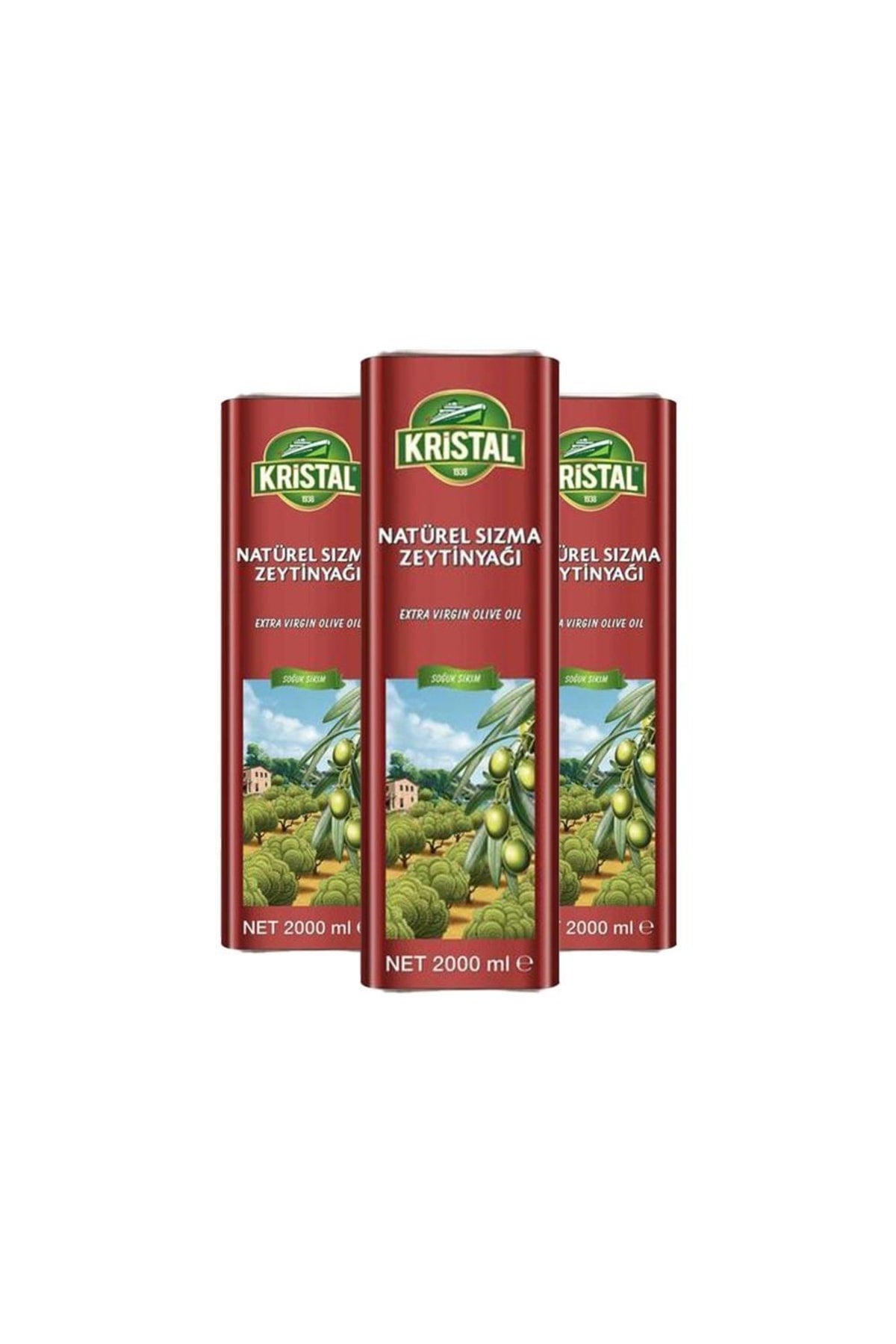Naturel Sızma Zeytinyağı Dg Teneke 2 L X 3