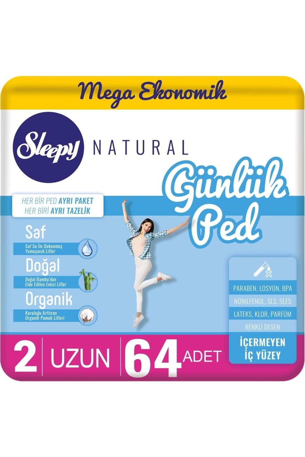 5 AL 4 ÖDE Natural Günlük Ped Uzun 64'lü ve ROSIE oda kokusu