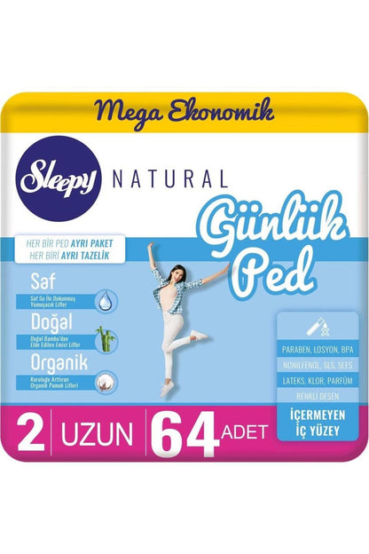 5 AL 4 ÖDE Natural Günlük Ped Uzun 64'lü ve ROSIE oda kokusu
