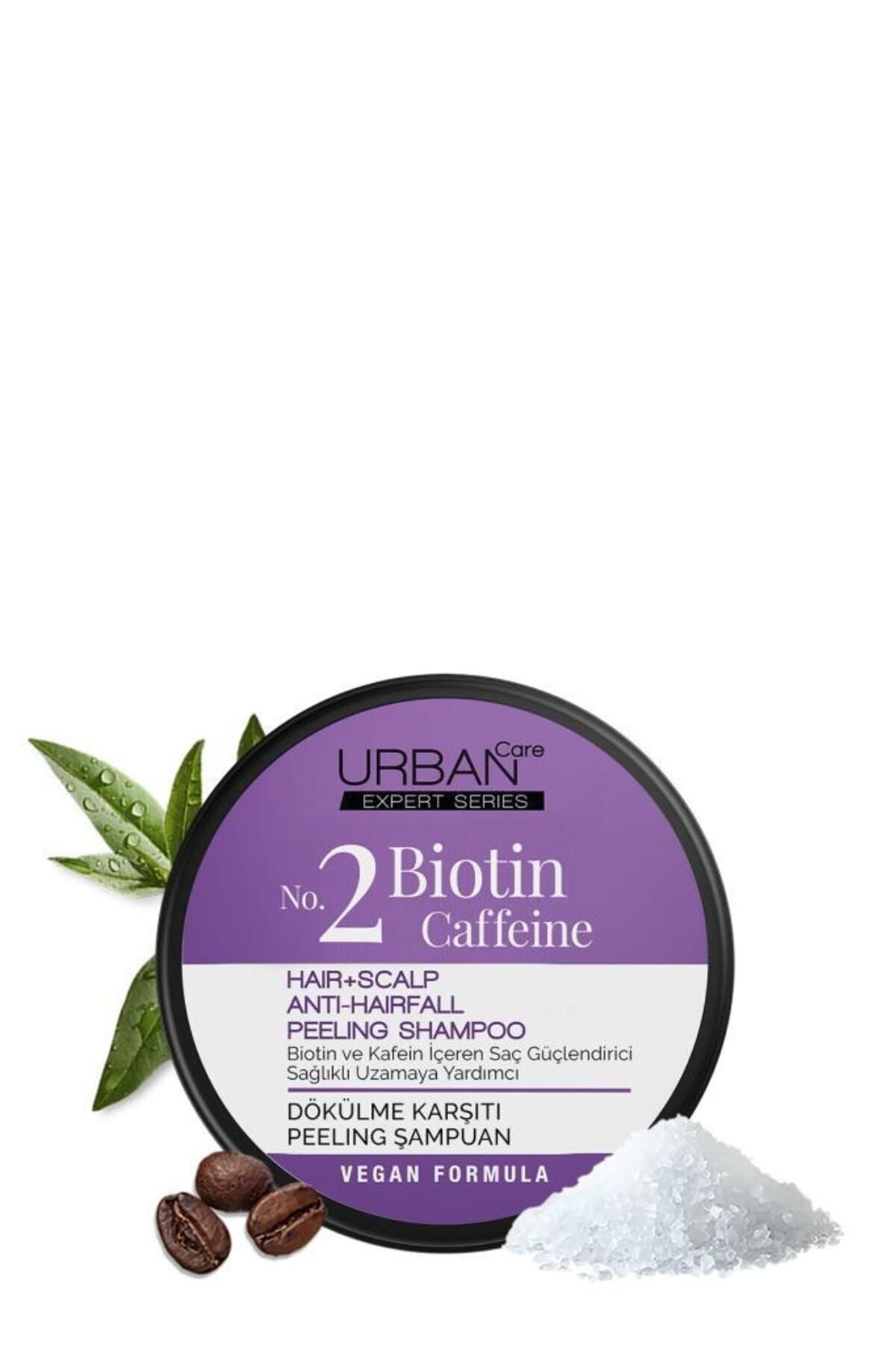 Expert Biotin ve Kafein Dökülme Karşıtı Peeling Şampuan Krem Seti-vegan