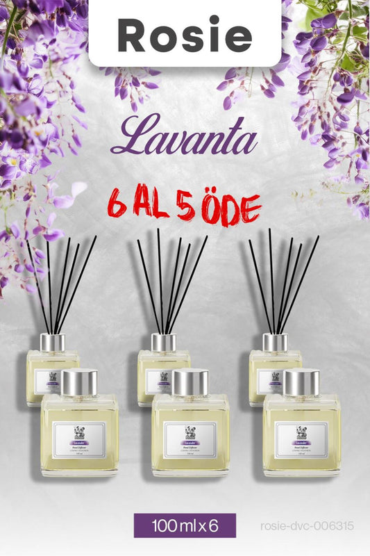 Lavanta 6 AL 5 ÖDE, Çubuklu Oda Kokusu 100 ml