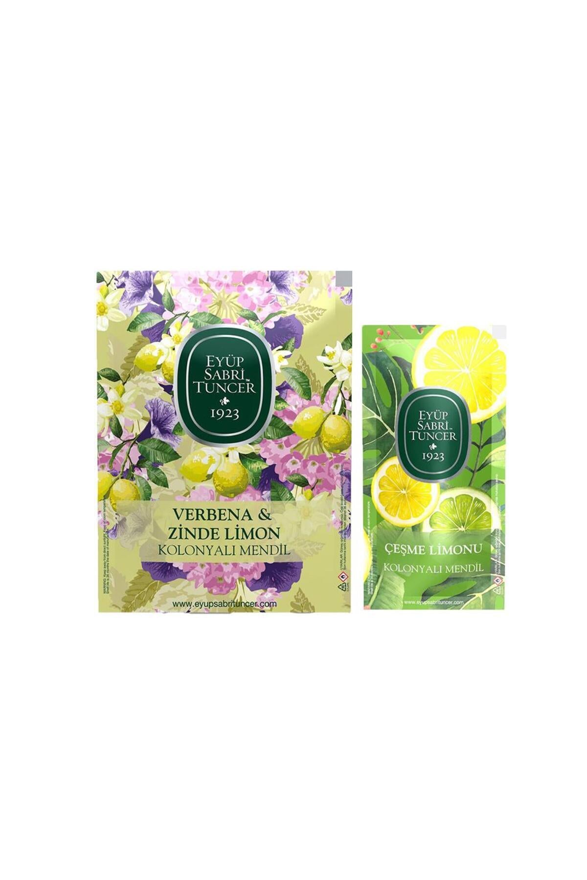 Kolonyalı Mendil Çeşme Limonu ve Verbana & Zinde Limon