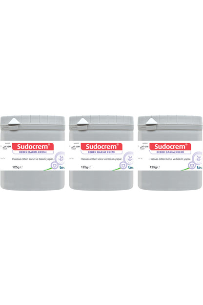 Bebek Bakım Kremi 125 gr X 3 Adet