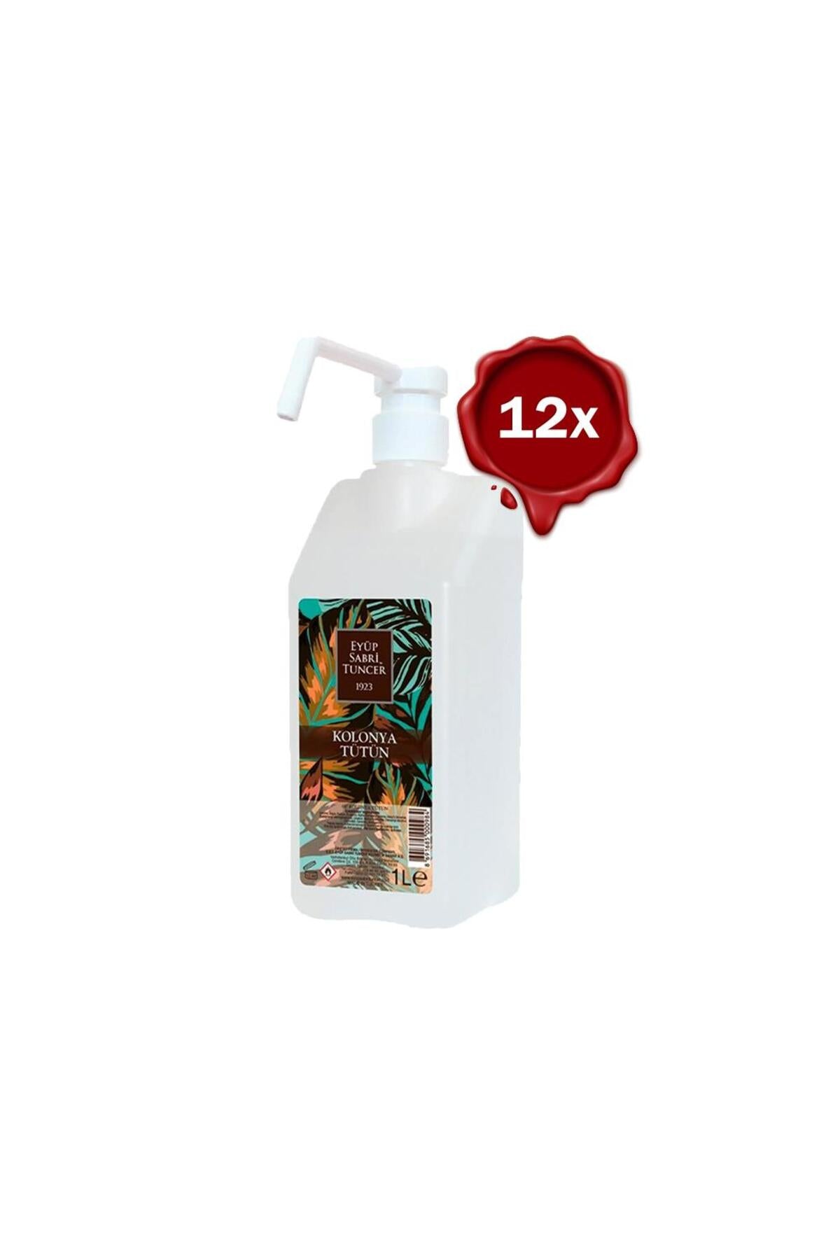 Tütün Kolonyası Sprey Başlıklı 1 lt x 12
